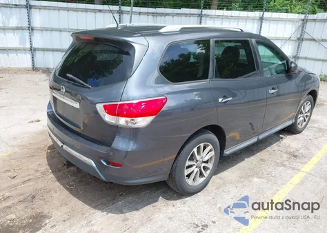 2013 Nissan Pathfinder Sv z USA, uszkodzony, nr VIN 5N1AR2MM4DC646130